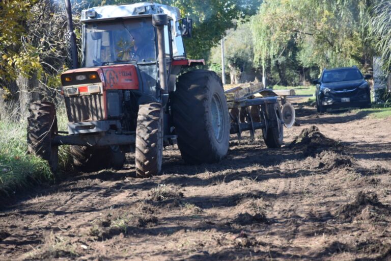 Se reparan calles en El Provincial