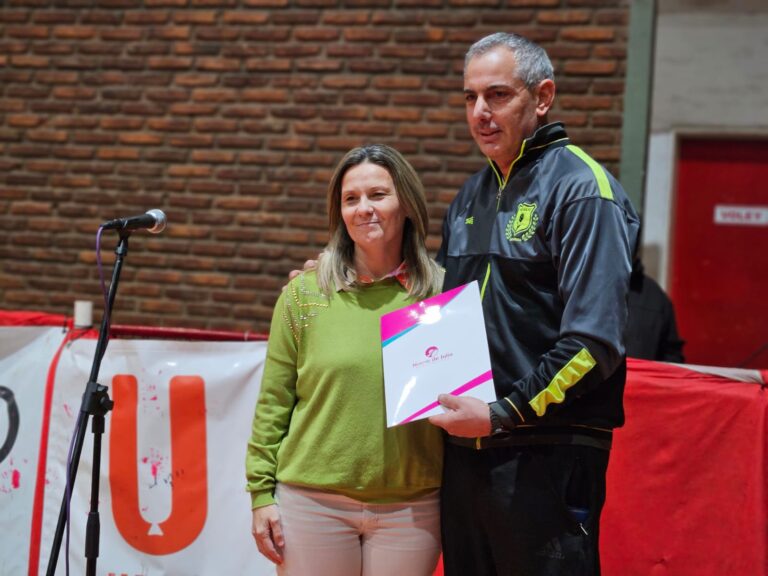 María José Gentile inauguró el Campeonato Nacional de Cestoball sub 17