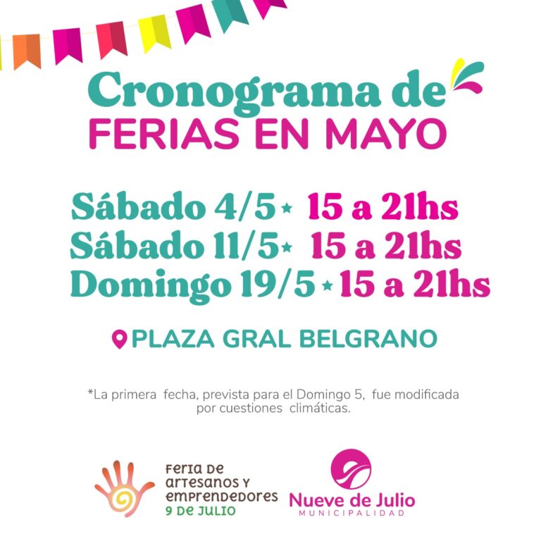 Feria de artesanos y emprendedores