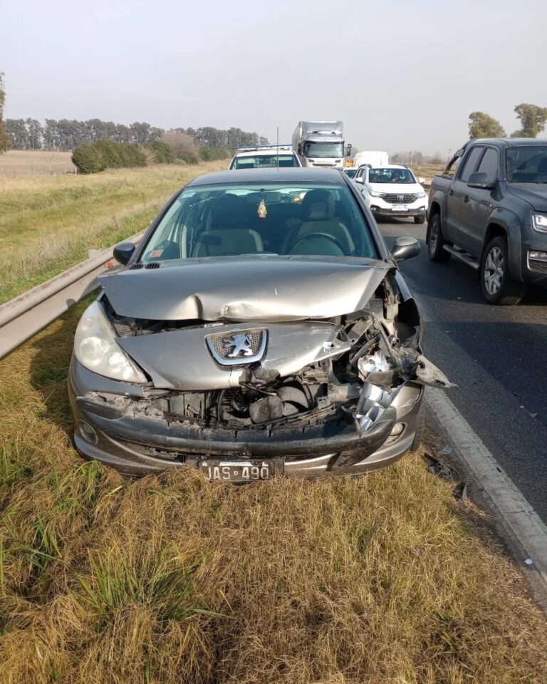 Nuevejulienses involucrados en un accidente vial en Ruta 5 en cercanías de Suipacha