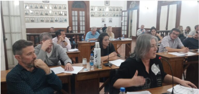 Por una descompensación de una edil se suspendió la Sesión del Concejo Deliberante
