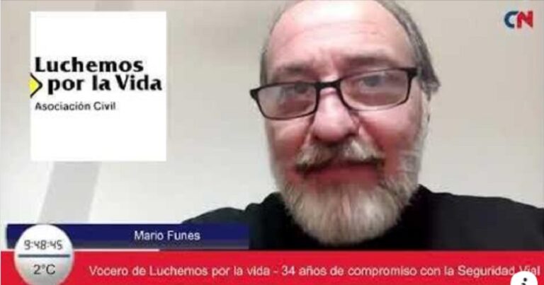 Mario Funes: Se maneja sin conducir y esa diferencia hace que mueran por día 17 personas en accidentes de tránsito