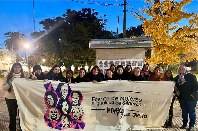 Ni una Menos: Con un documento se destacó en Nueve de Julio la importancia de la igualdad de generó