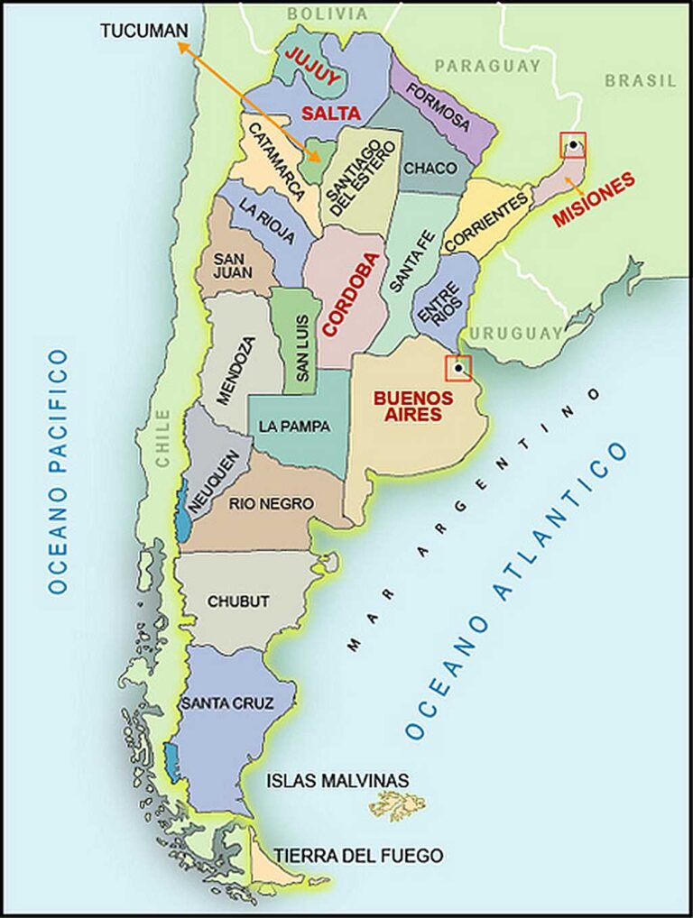 Origen y significado del nombre de cada provincia en la celebración de la declaración de la Independencia