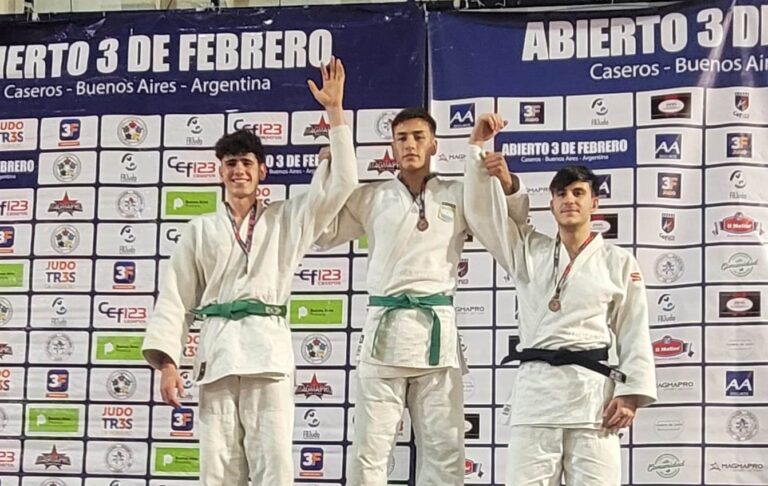 Fermín Moreno con plata en el Abierto de Judo “Copa Héroes de Malvinas” en Caseros