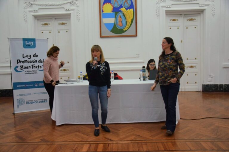 Nueve de Julio fue el escenario de una capacitación en Promoción del Buen Trato a Niñas, Niños y Adolescentes