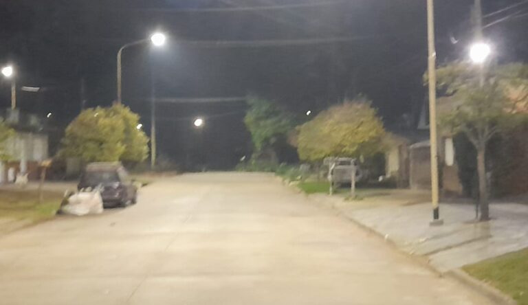 Culminó una nueva etapa de iluminación LED en la ciudad de Nueve de Julio