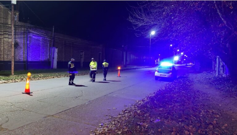 Una moto secuestrada en operativos de control de vehículos y personas