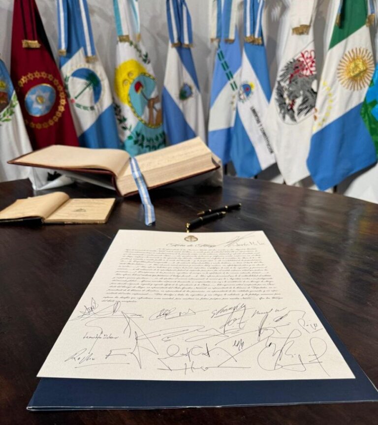Se crea el consejo para implementar los lineamientos del Pacto de Mayo