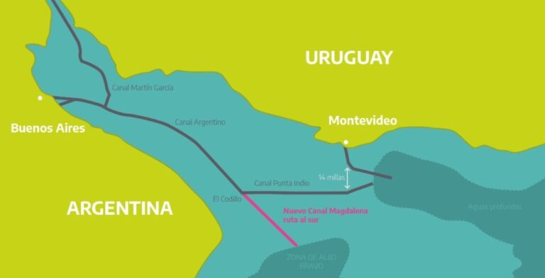 Kicillof crea la comisión asesora “Canal Magdalena” para impulsar la conectividad portuaria y la soberanía nacional