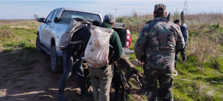 Once cazadores furtivos fueron infraccionados en 12 de Octubre y Facundo Quiroga