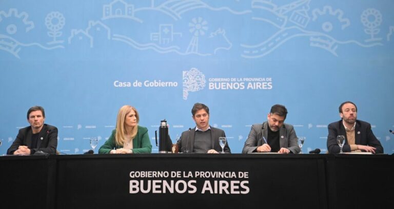 Kicillof anunció un proyecto de ley para fomentar inversiones estratégicas en Buenos Aires