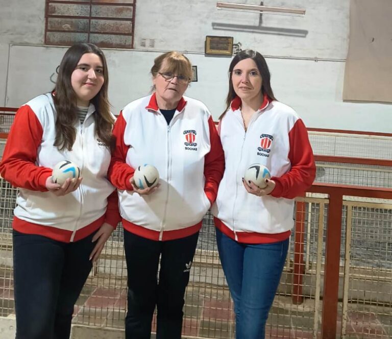 Club Atlético en el Torneo Femenino Provincial de Bochas