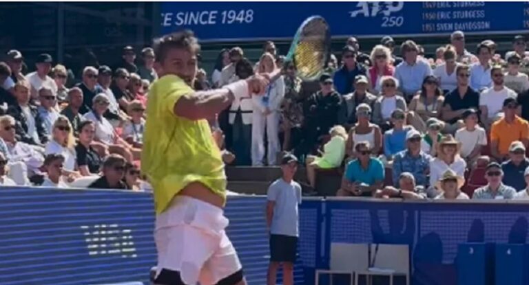 Mariano Navone estuvo cerca, pero Nadal mostró su experiencia y lo desplazó de Bastad