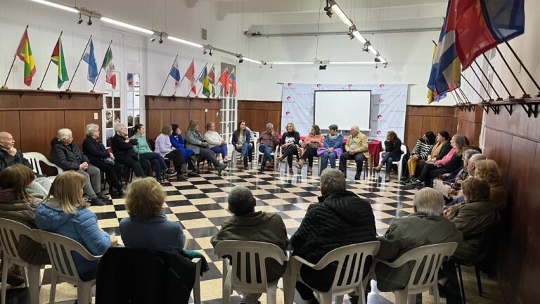 Nuevo encuentro del ciclo de charlas para Adultos Mayores