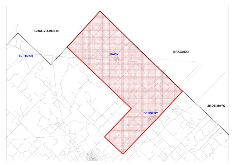La CEyS programó en corte de energía en Carlos María Naón y Dennehy