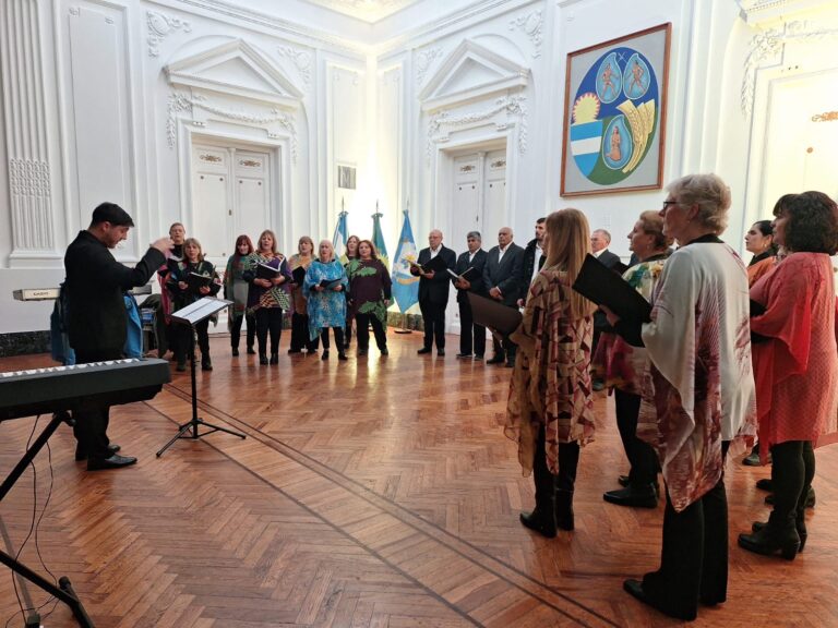 Con música se celebró el 73 aniversario del Coro Polifónico Ciudad de Nueve de Julio