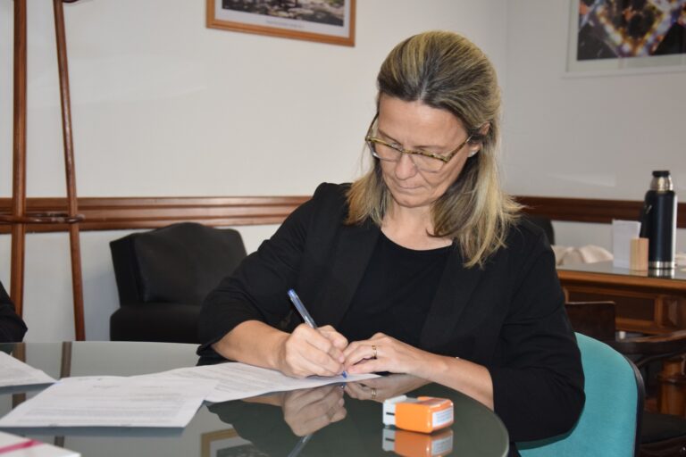 María José Gentile se reunió en La Plata por el gas en Patricios y la red de energía eléctrica