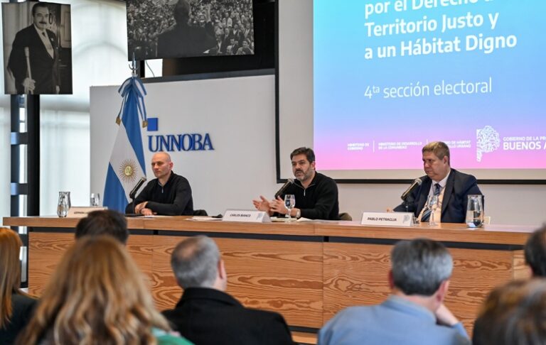 Carlos Bianco: “Un acceso más justo al hábitat requiere un cambio de modelo económico”