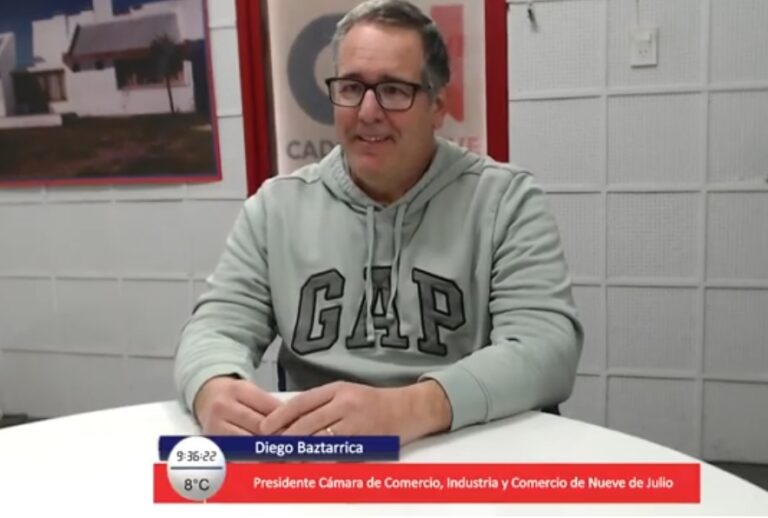 Diego Baztarrica: “Nueve de Julio tiene un gran potencial y debemos seguir trabajando para aprovecharlo al máximo”