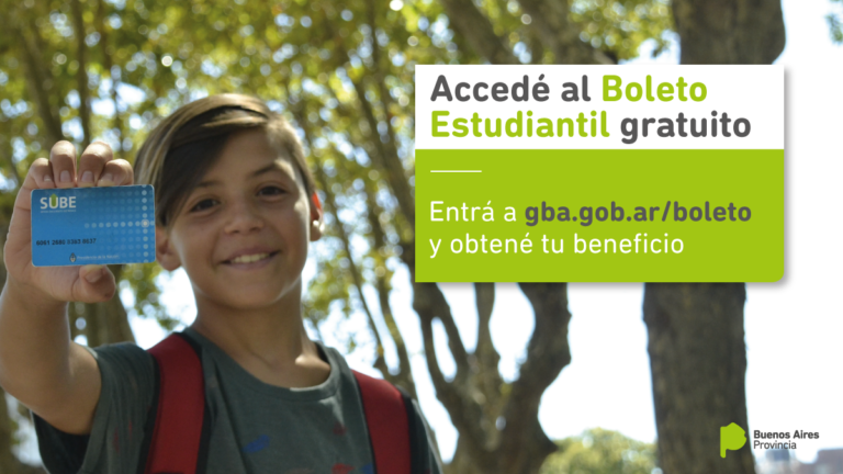 La Provincia bonaerense amplía el Boleto Estudiantil a los adultos