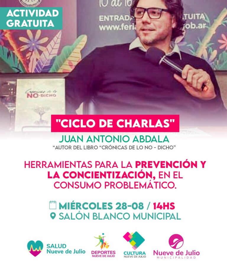 Ciclo de Charlas Gratuitas: la disertación de Juan Antonio Abdala
