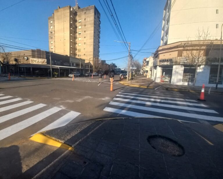 Por seguridad peatonal se demarcan más cruces de calles