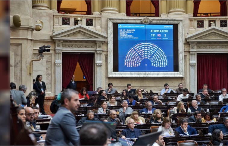 La Cámara de Diputados aprueba media sanción para declarar la educación como “Servicio Estratégico Esencial”