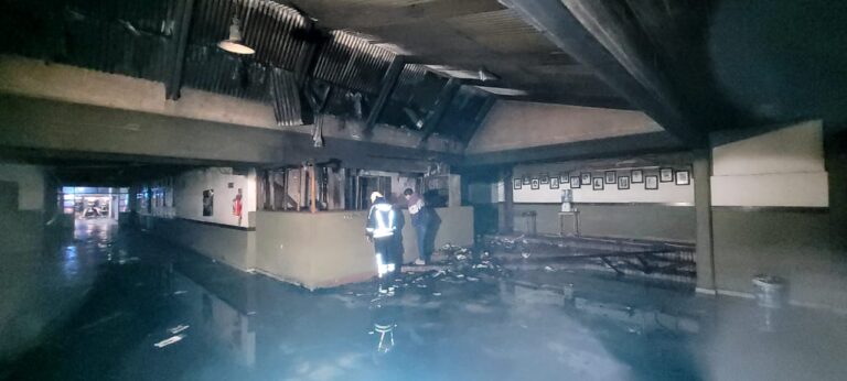 Incendio en la Escuela Secundaria Técnica N°1 de Alberti