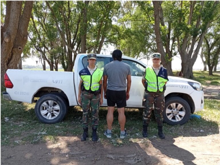 Se aprehende a un hombre con pedido de captura activa de la justicia de Mercedes