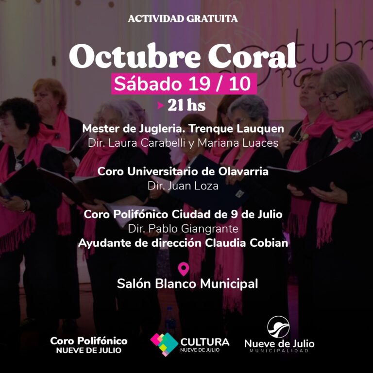 Octubre Coral: Una noche de música y tradición