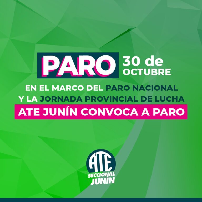 Para docente y de auxiliares en defensa de la Educación Pública