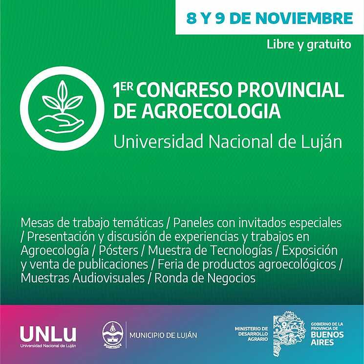 El Ministerio de Desarrollo Agropecuario convoca al 1er Congreso Provincial de Agroecología