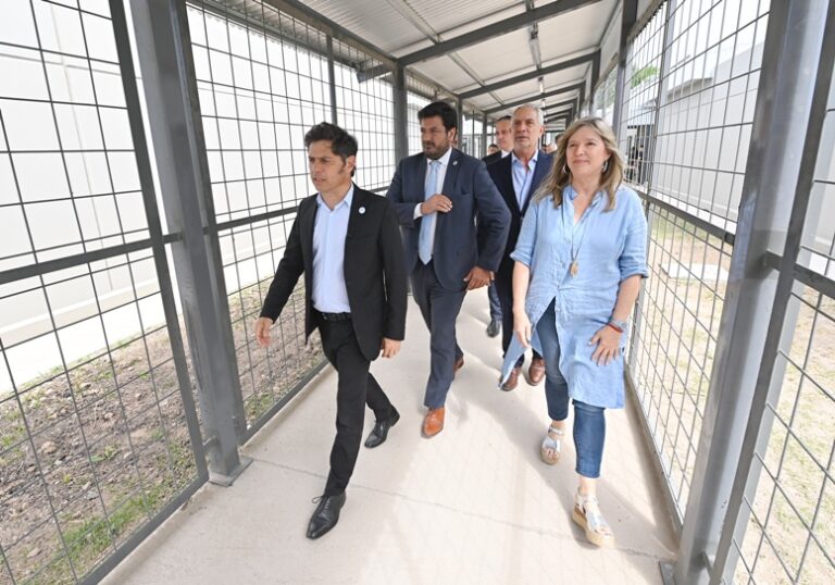 Kicillof inauguró la ampliación de la Unidad Penitenciaria Melchor Romero