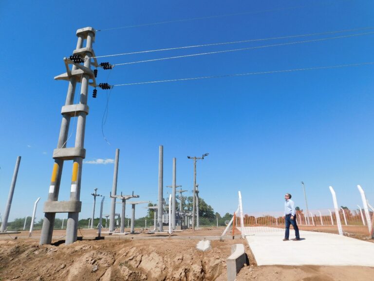 Más gestiones para la obra de energía para Facundo Quiroga