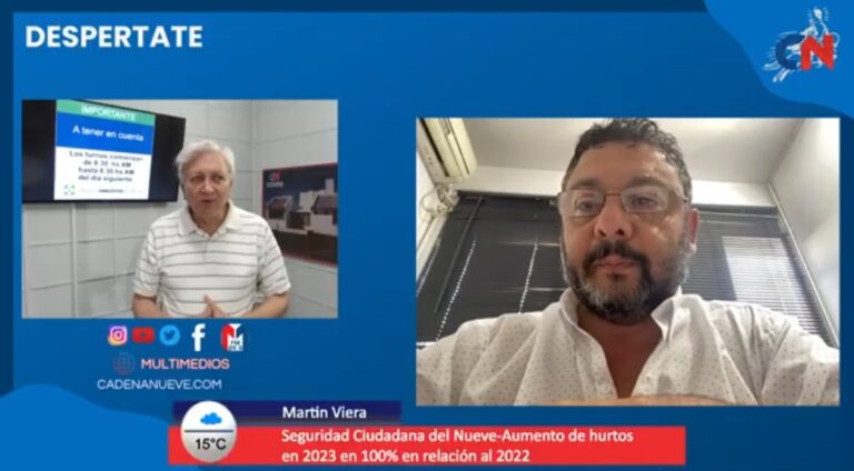 Martín Viera llama a la comunidad a unirse por más efectivos policiales y mejor seguridad