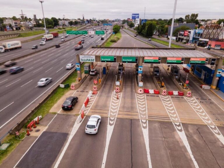 Los peajes de las rutas nacionales y autopistas vuelven a subir