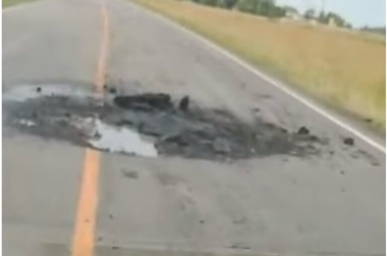 Bomberos de El Triunfo advierten del mal estado de la Ruta 50 camino a Lincoln