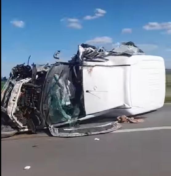 Accidente vial en Ruta 5: dos vehículos colisionaron cerca de Patricios
