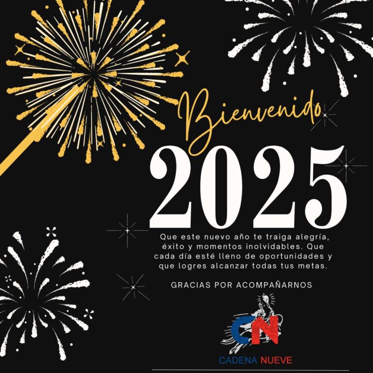 Gracias por un año de conexión y afecto: ¡Feliz 2025 !