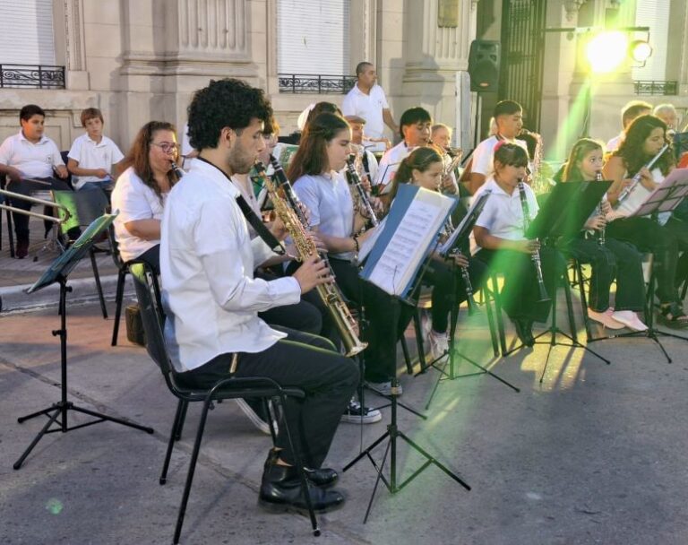 La Banda Municipal cerró el año 2024 con aplausos