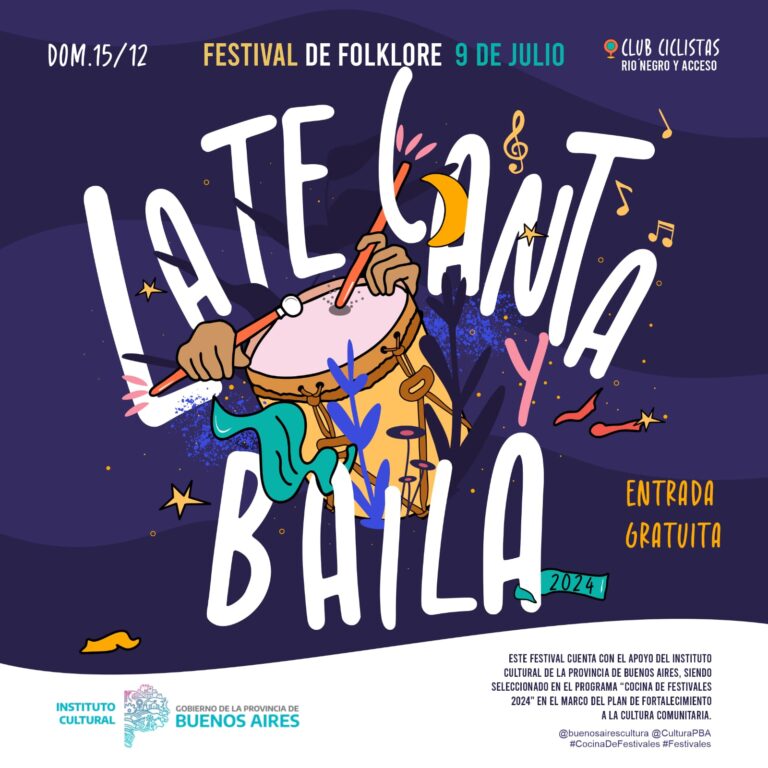 Nueve de Julio se prepara para el Festival “Late, Canta y Baila”