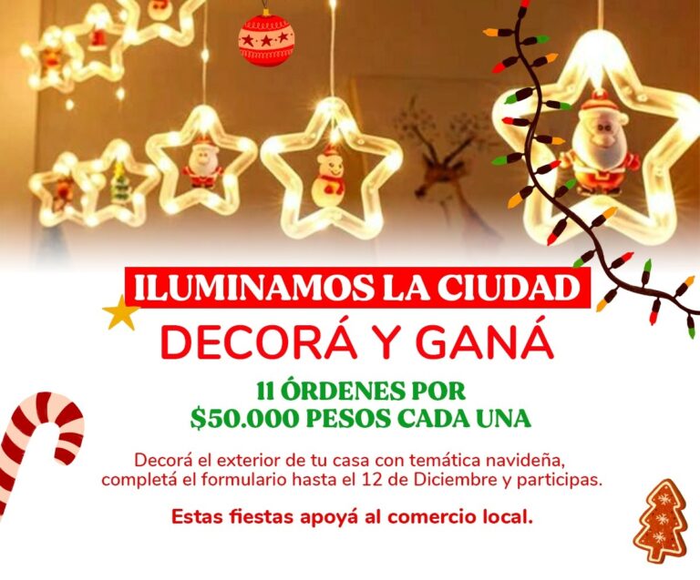 Sigue abierta la convocatoria ‘Iluminemos a la Ciudad’ para Navidad