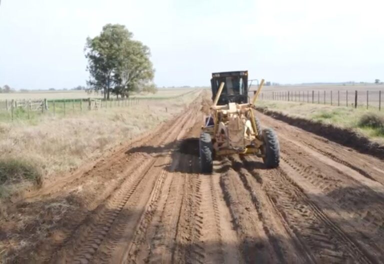 Se mejoraron 5.841 Km. de caminos rurales