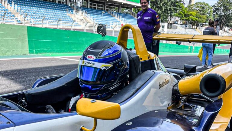 Bautista Damiani giro en Interlagos