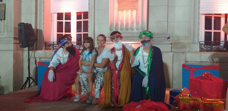 La Magia de los Reyes Magos llegó a las familias de Nueve de Julio