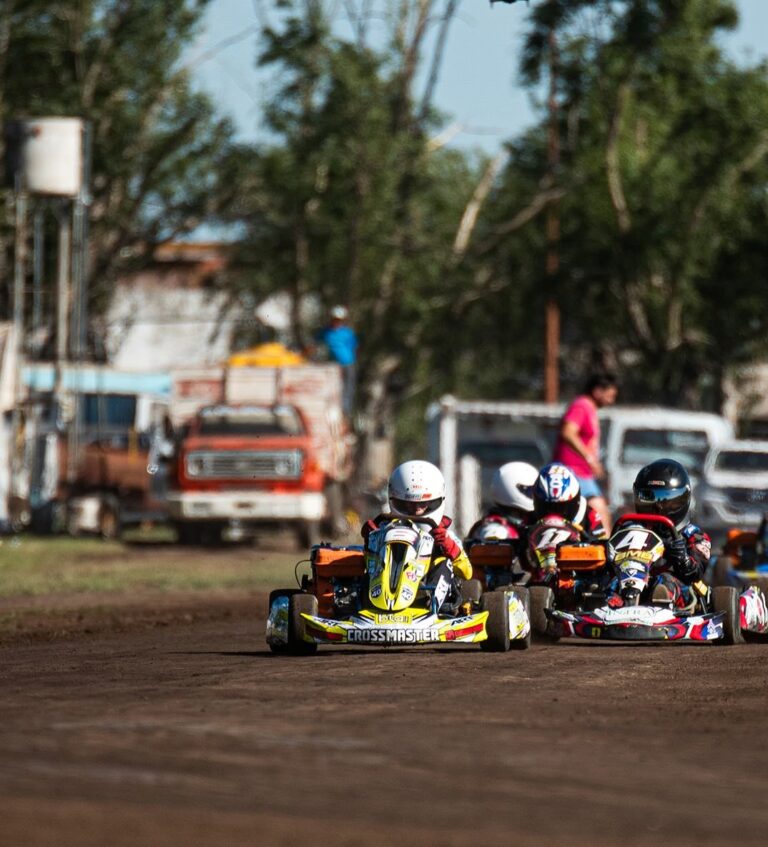 Pruebas libres en el Kartódromo de 9 de Julio