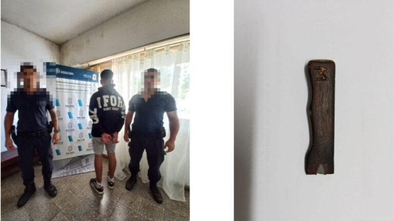 Aprehendidos por disturbios y herir a un joven en una plaza