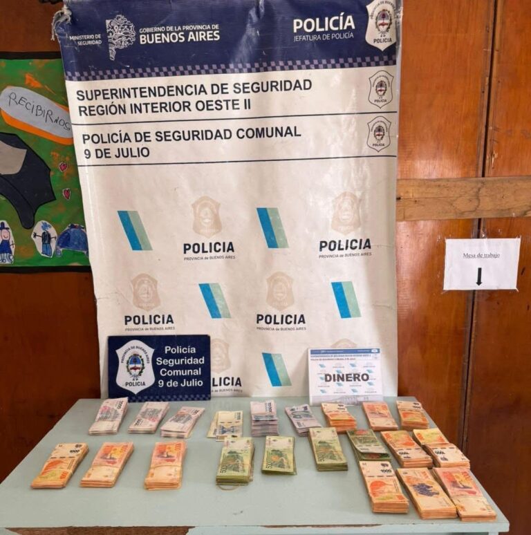 Roban en el Club Libertad y se recuperan más de $ 3 millones