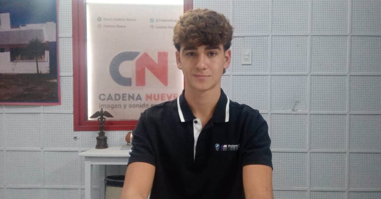 Santiago Baztarrica: El joven piloto nuevejuliense va por su sueño a España